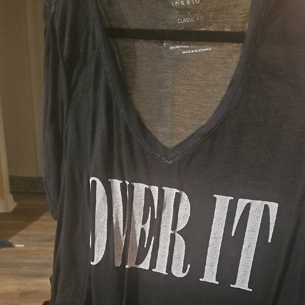 Torrid Black Graphic Tank Top